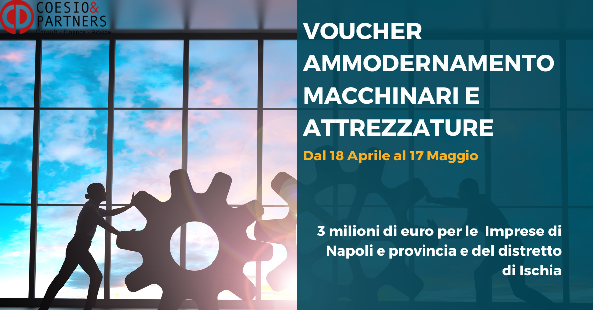 voucher ammodernamento macchinari napoli